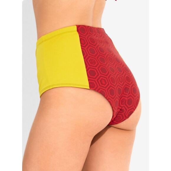 NWT Marvel Her Universe Iron Man High Rise Swim Bottoms 2X - Picture 3 of 9